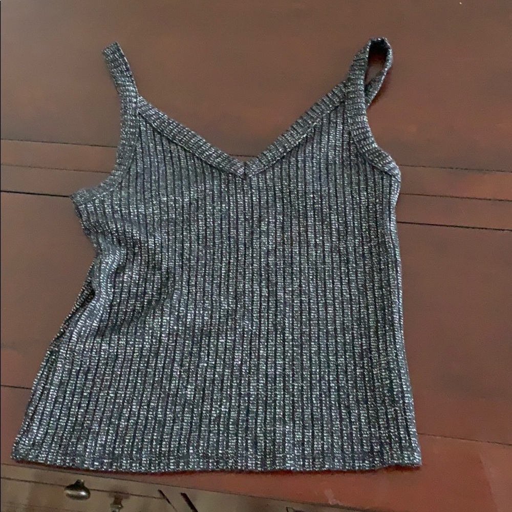 Soft & sexy sparkly tank top